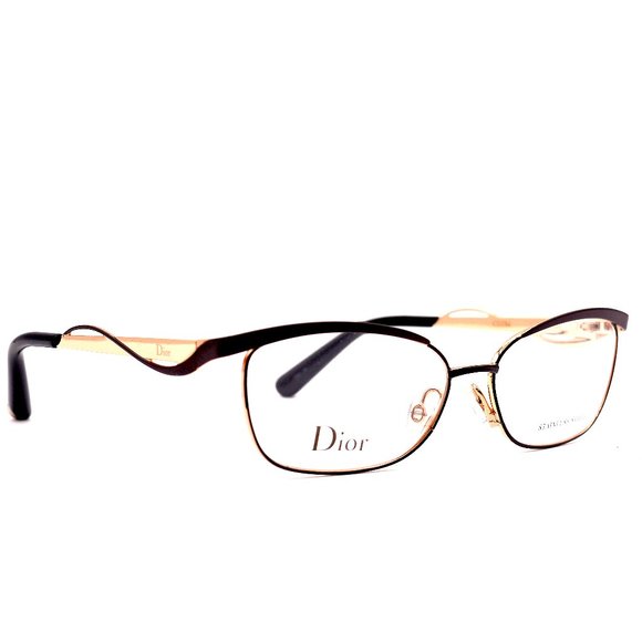 Dior Accessories - NEW CHRISTIAN DIOR CD3784 GOLD MATTE BLACK AUTHENTIC EYEGLASSES 55-14